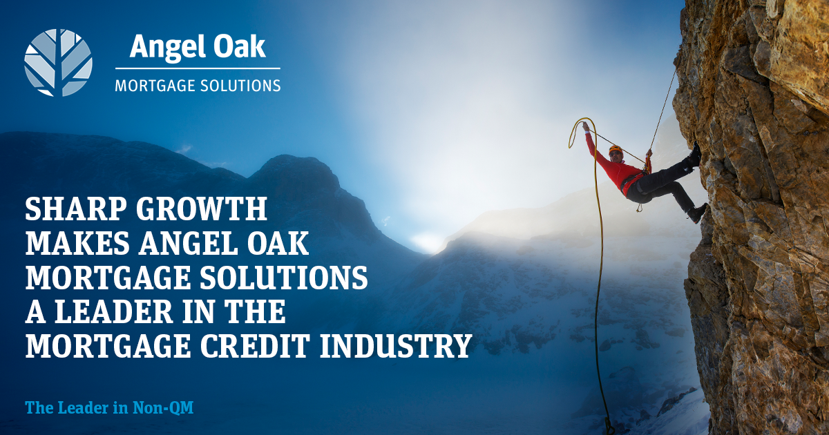 Angel Oak Mortgage Solutions The Leader In Mortgage Credit Angel Oak